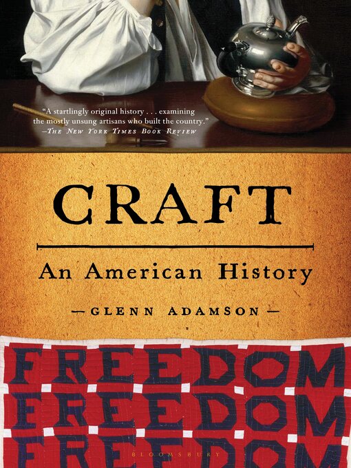 Title details for Craft by Glenn Adamson - Available